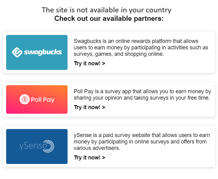 Lifepoints UK alternatives